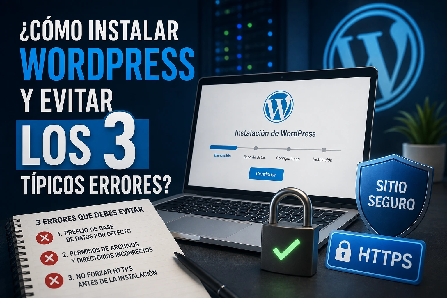 Cómo instalar WordPress